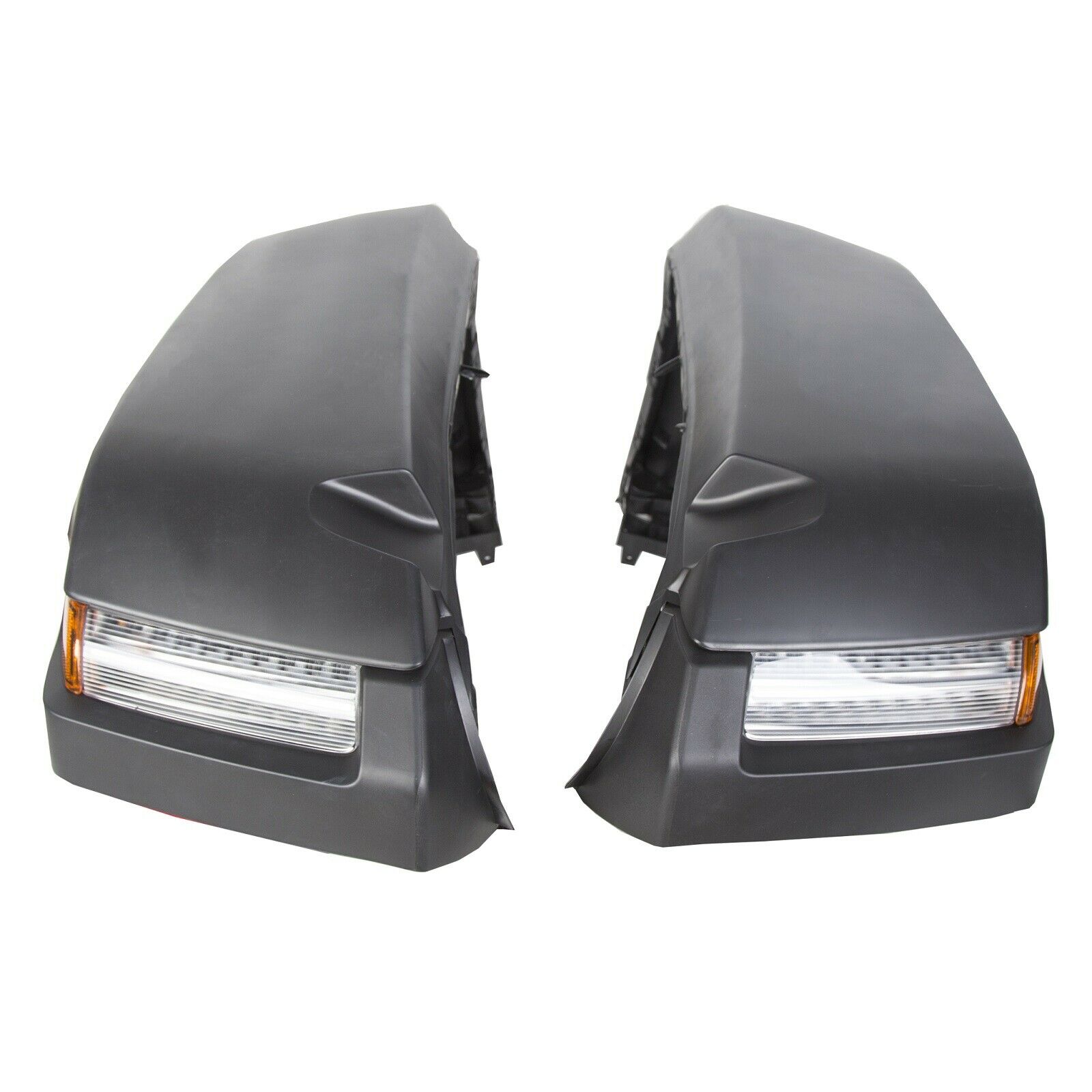 Signal Flare Kit - ชุดบังโคลนหน้าพร้อมไฟเลี้ยวแบบเรียงลำดับ DRL สไตล์ JL สำหรับรถจี๊ปแรงเลอร์ JK