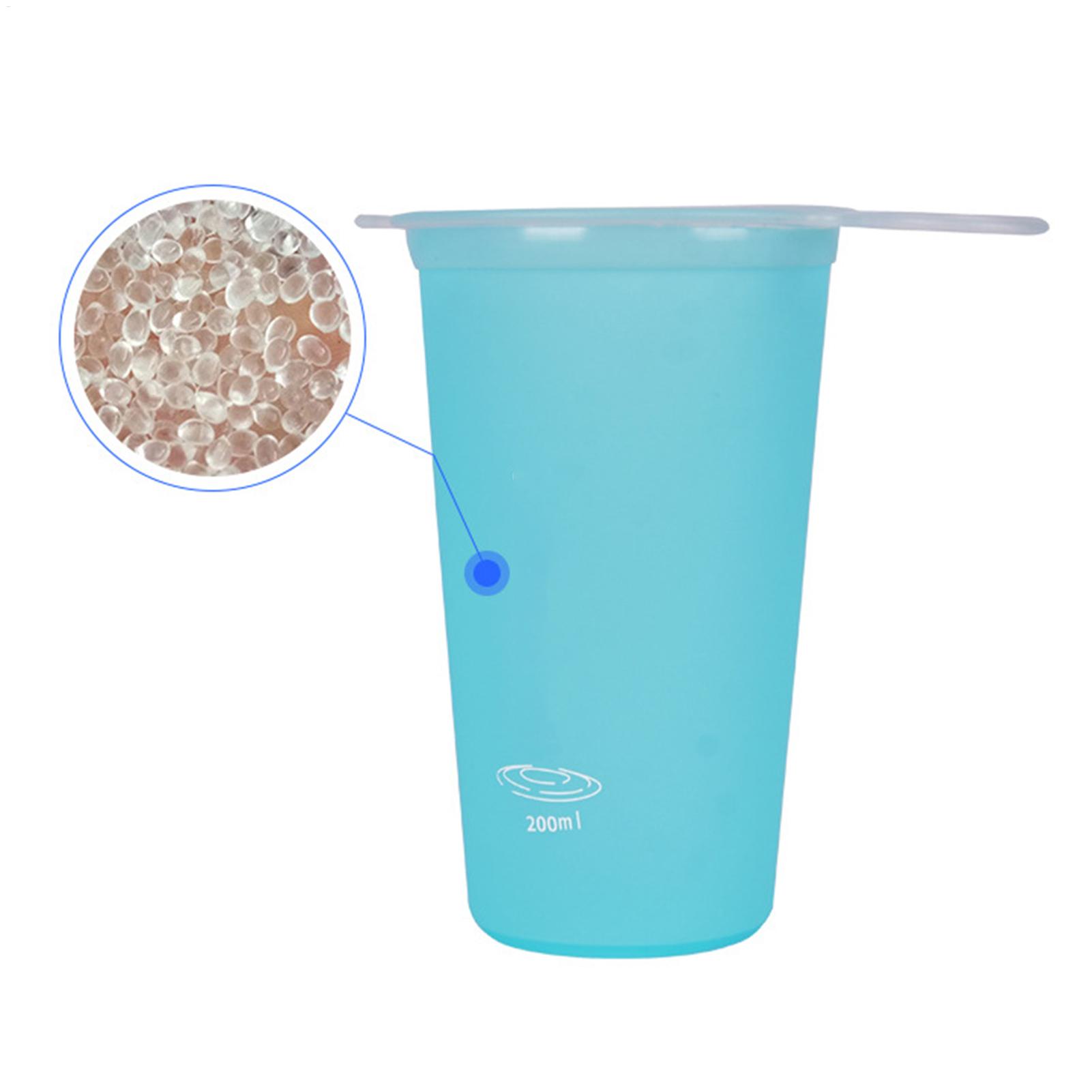 Water Bag Collapsible - ถ้วยน้ำ TPU แบบนิ่ม พับได้ ขวดน้ำสำหรับเล่นกีฬา ถ้วยน้ำพับได้สำหรับกิจกรรมกลางแจ้ง