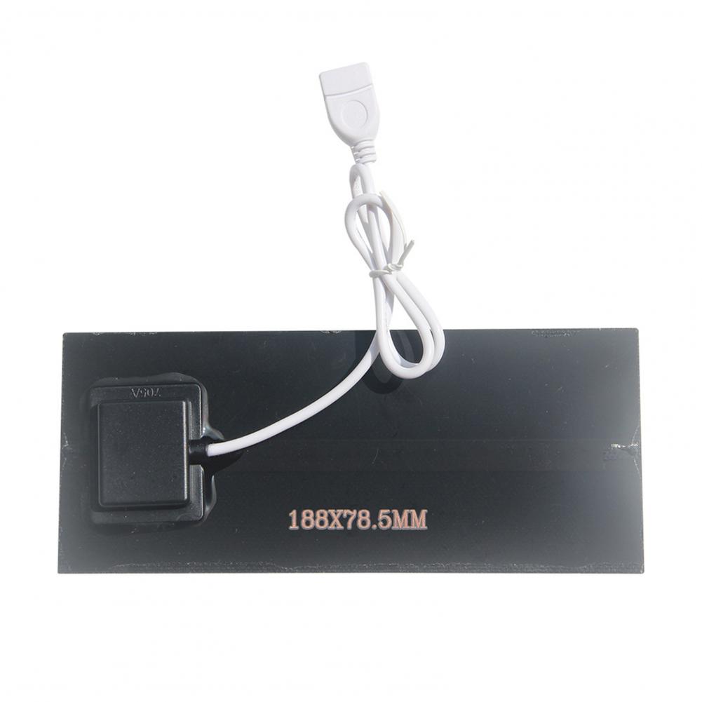 Solar Emergency Charger - แผงโซลาร์เซลล์บางเฉียบ แผงชาร์จพลังงานแสงอาทิตย์ฉุกเฉิน แบตเตอรี่พกพาประสิทธิภาพสูง ขนาดกะทัดรัดสำหรับชาร์จโทรศัพท์กลางแจ้งสำหรับการตั้งแคมป์