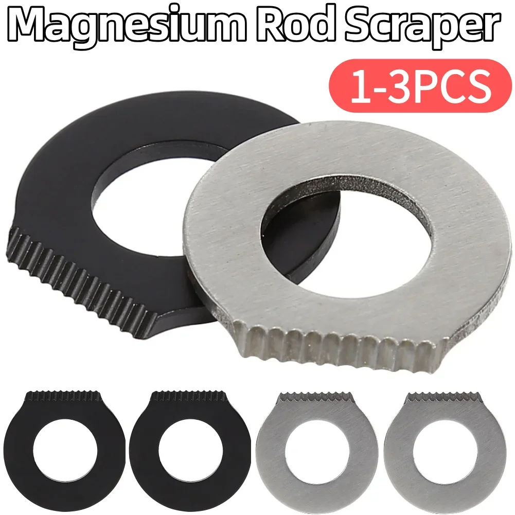 Magnesium Fire Starter - หินจุดไฟแมกนีเซียมสำหรับตั้งแคมป์และเอาตัวรอด 1 ชิ้น ทนทาน