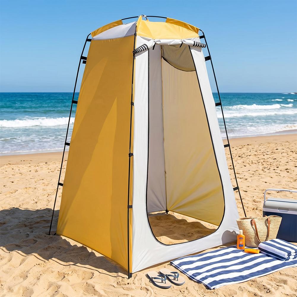 Emergency Mylar Tent - เต็นท์พกพาสำหรับใช้งานกลางแจ้ง เต็นท์อาบน้ำ ห้องน้ำ เต็นท์เปลี่ยนเสื้อผ้า ติดตั้งง่าย น้ำหนักเบา