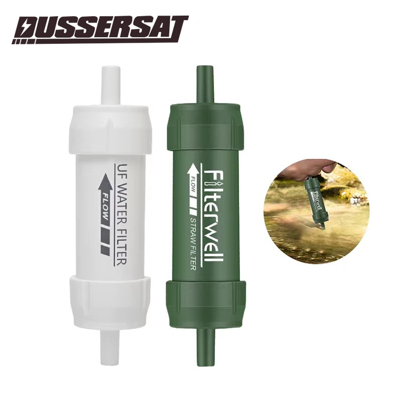 Water Purification Straw - กลางแจ้งเครื่องกรองน้ําฟาง MINI Camping Purification แบบพกพาเดินป่าเดินป่าเครื่องกรองน้ํากรองน้ําฟางอุปกรณ์ฉุกเฉิน