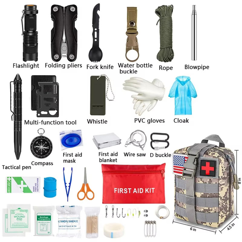 Survival First Aid Kit Surviva - Bivy Bag Emergency บทวิจารณ์และราคา