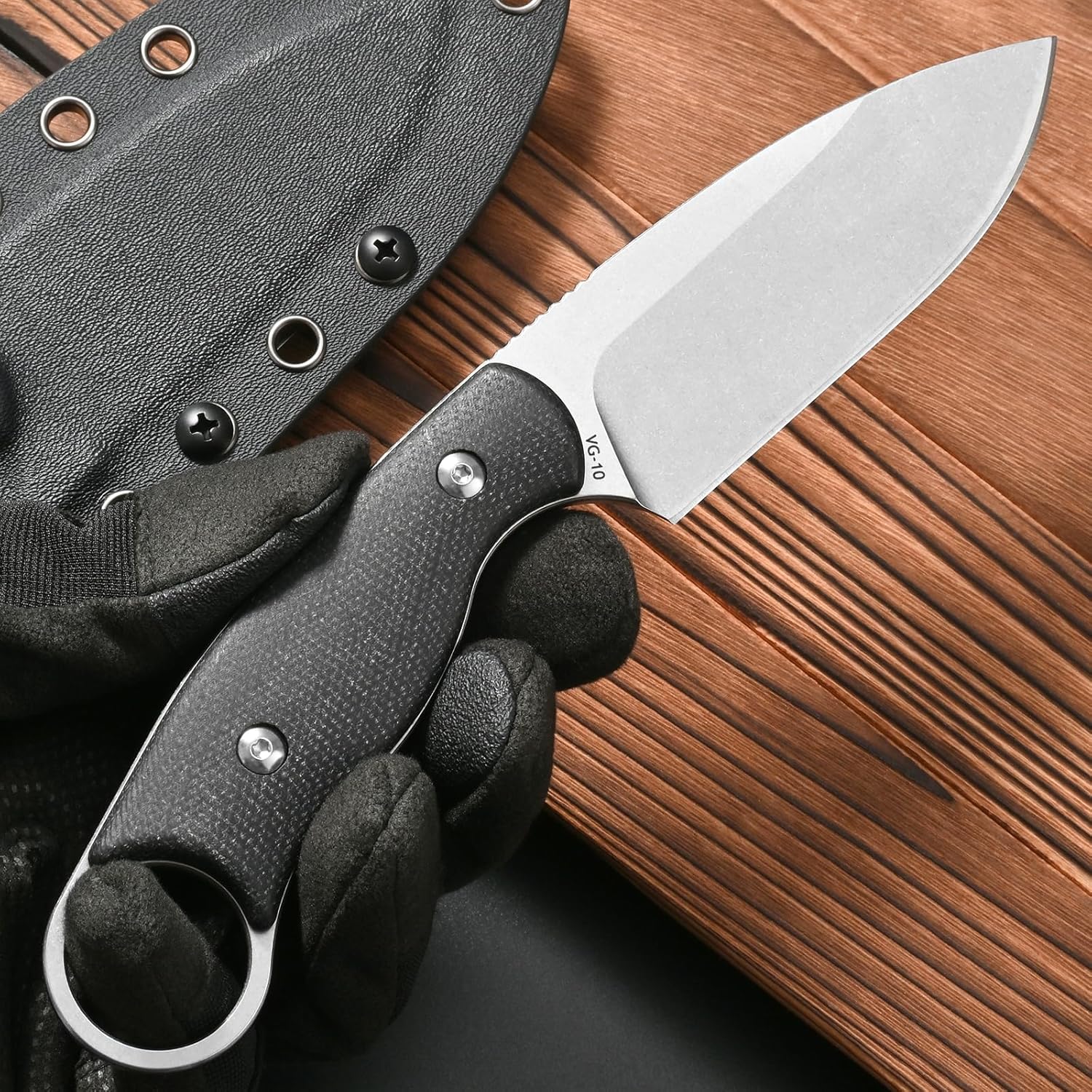 มีดใบตาย Eafengrow FF116 เหล็ก - Bushcraft Knife Fixed บทวิจารณ์และราคา