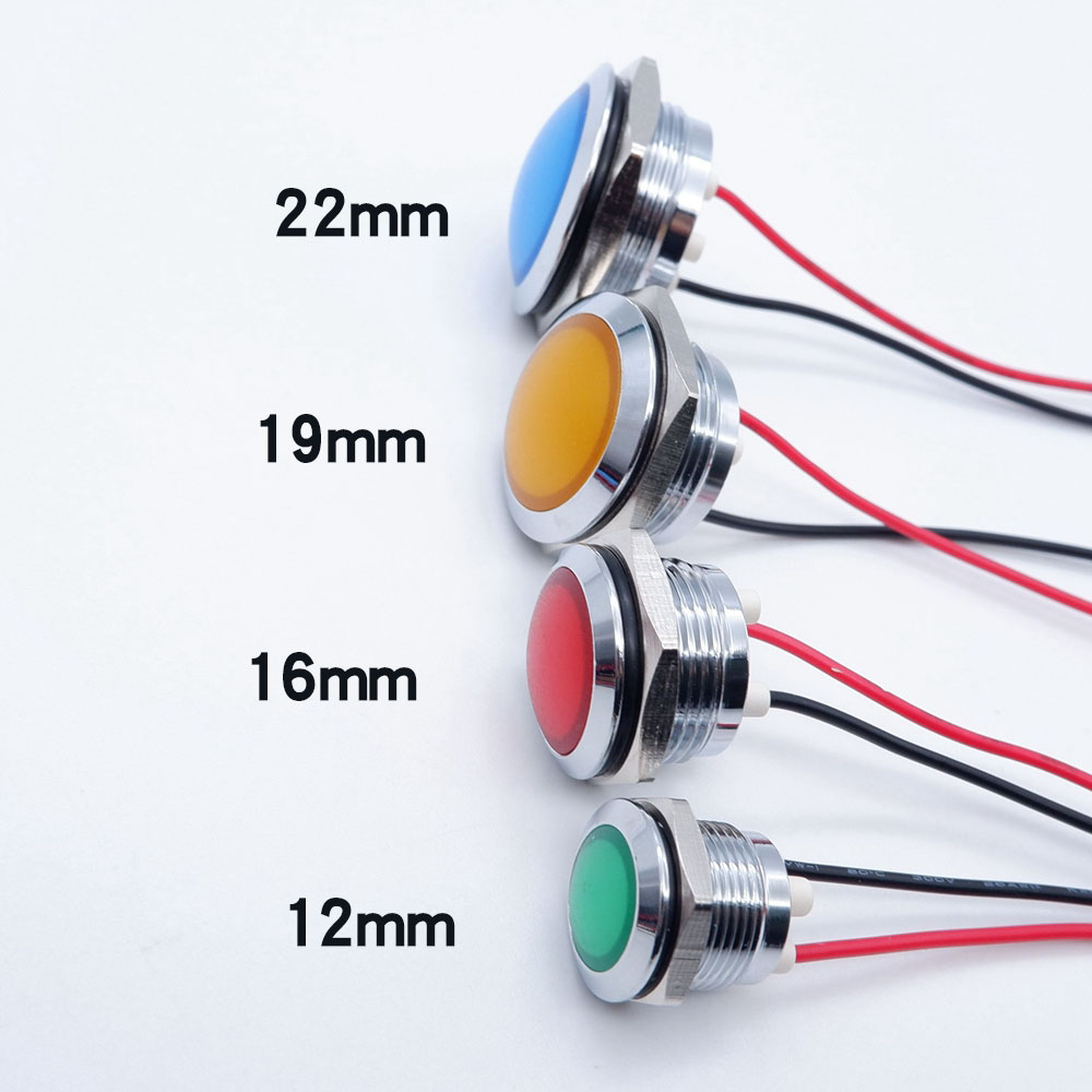 ไฟแสดงสถานะ LED โลหะ12/16/19/2 - Signal Panel Orange บทวิจารณ์และราคา