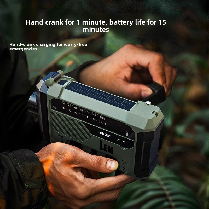 วิทยุเอาชีวิตรอด - ระบบฉุกเฉิน - Solar Emergency Charger บทวิจารณ์และราคา
