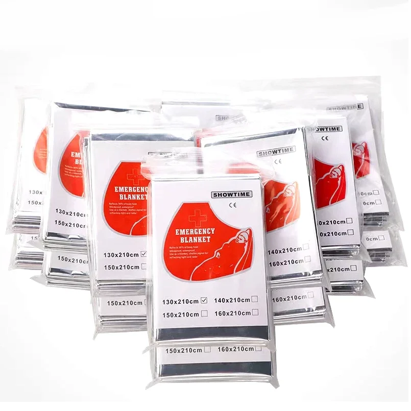 160*210 ซม. 3 ชิ้น ผ้าห่มกันคว - Survival Blanket Reflective บทวิจารณ์และราคา