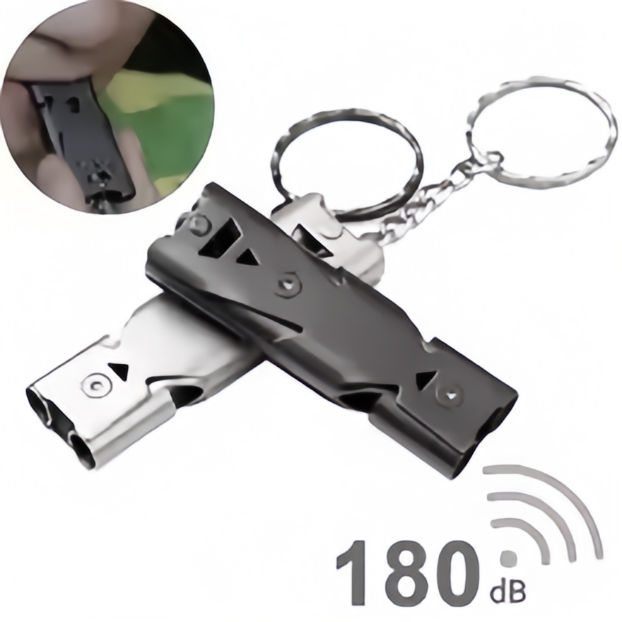 พวงกุญแจนกหวีดเอาชีวิตรอด สัญญ - Emergency Whistle Loud บทวิจารณ์และราคา