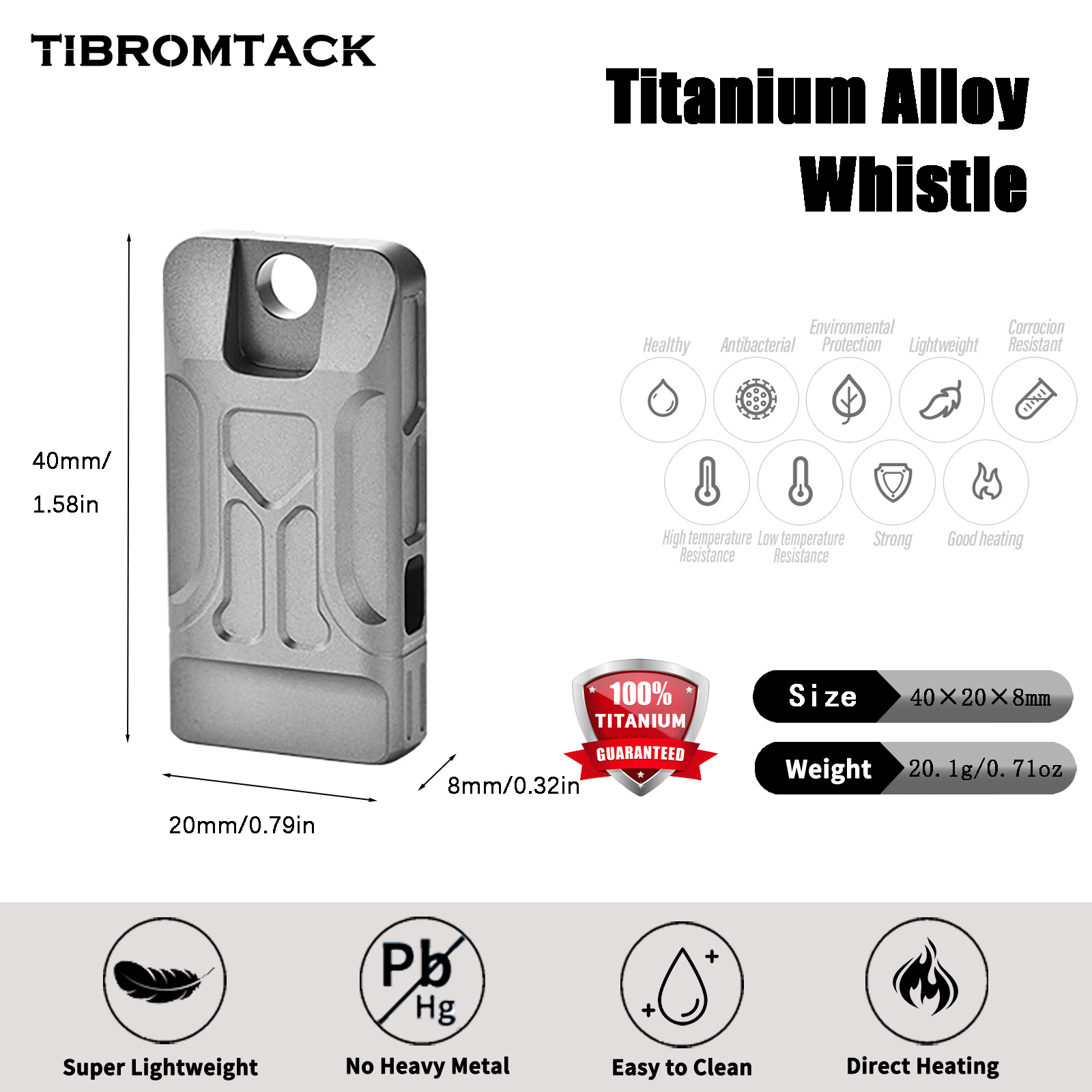 TIBROMTACK GR5 นกหวีดฉุกเฉินไท - Emergency Whistle Loud บทวิจารณ์และราคา