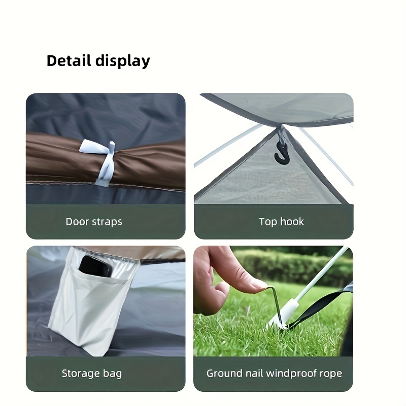 Outdoor Camping เต็นท์พับแบบพก - Emergency Mylar Tent บทวิจารณ์และราคา