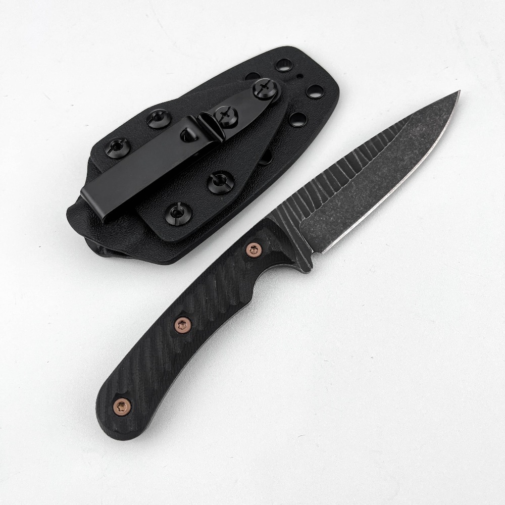 มีดบัชคราฟต์แบบฟูลแทง ใบมีด D2 - Bushcraft Knife Fixed บทวิจารณ์และราคา