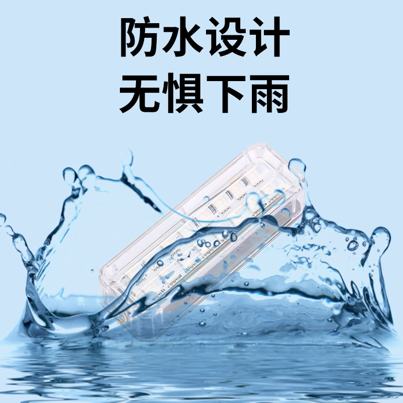 ยานยนต์ LED ไฟเตือนพลังงานแสงอ - Sos Light Strobe บทวิจารณ์และราคา