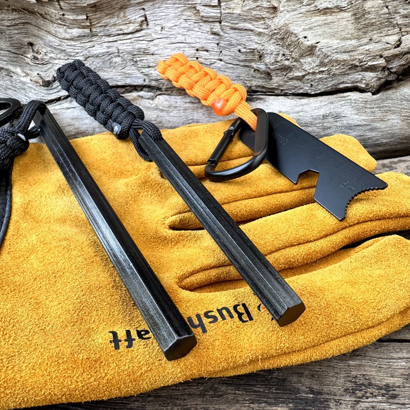 แท่งไฟแช็กแมกนีเซียมหกเหลี่ยมแ - Magnesium Fire Starter บทวิจารณ์และราคา