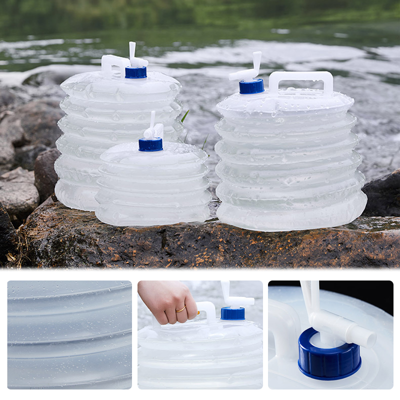 ถังน้ำพับได้ SEAMETAL 5L-15L ส - Water Bag Collapsible บทวิจารณ์และราคา