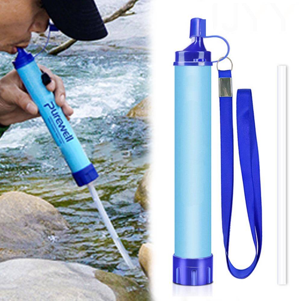 หลอดกรองน้ำขนาดเล็กพกพาสำหรับต - Water Purification Straw บทวิจารณ์และราคา
