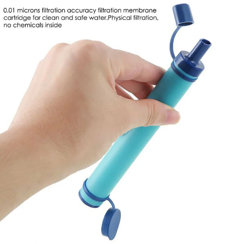 หลอดกรองน้ำขนาดเล็กพกพาสำหรับต - Water Purification Straw บทวิจารณ์และราคา