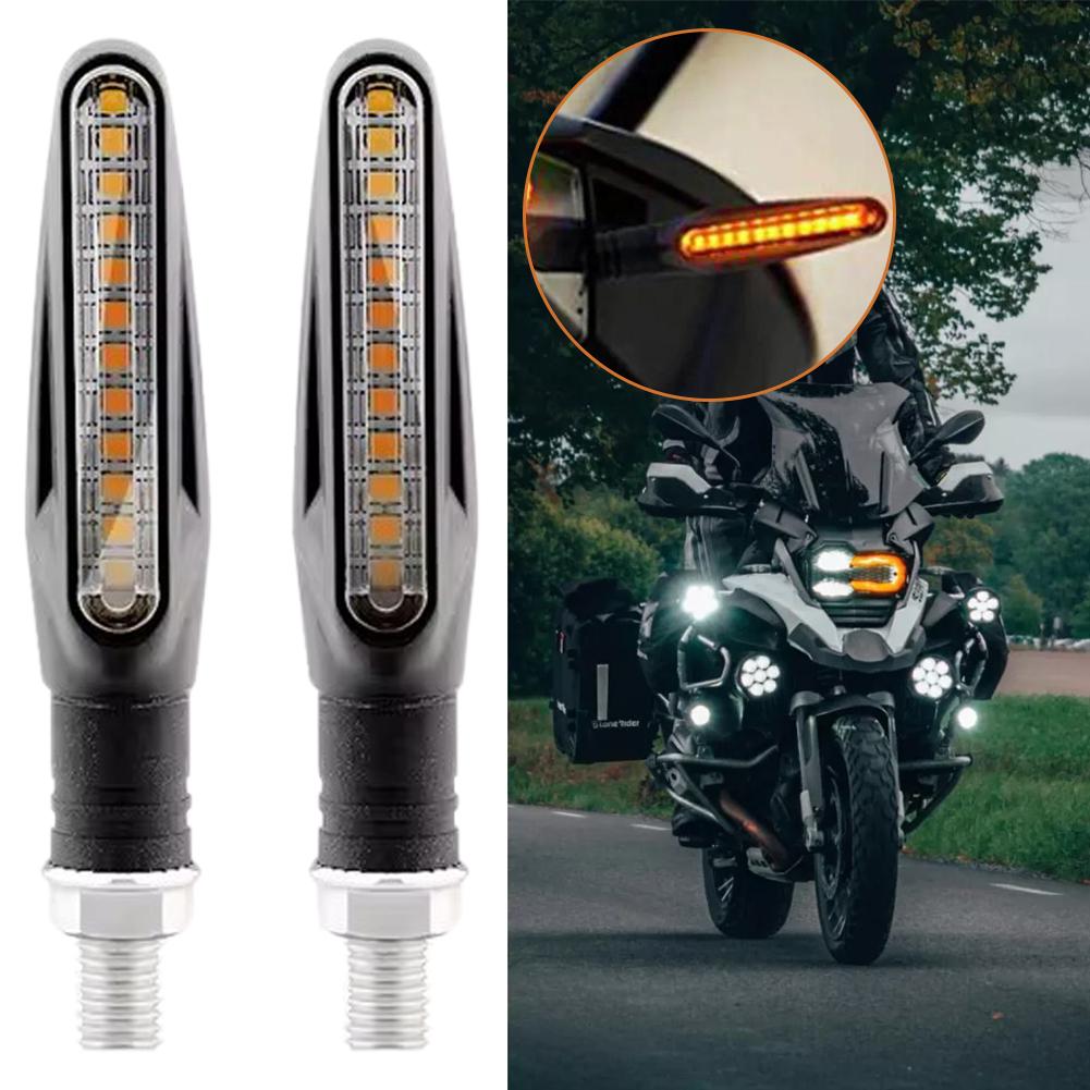 2PCS ไฟเลี้ยว LED สากลสำหรับรถ - Sos Light Strobe บทวิจารณ์และราคา