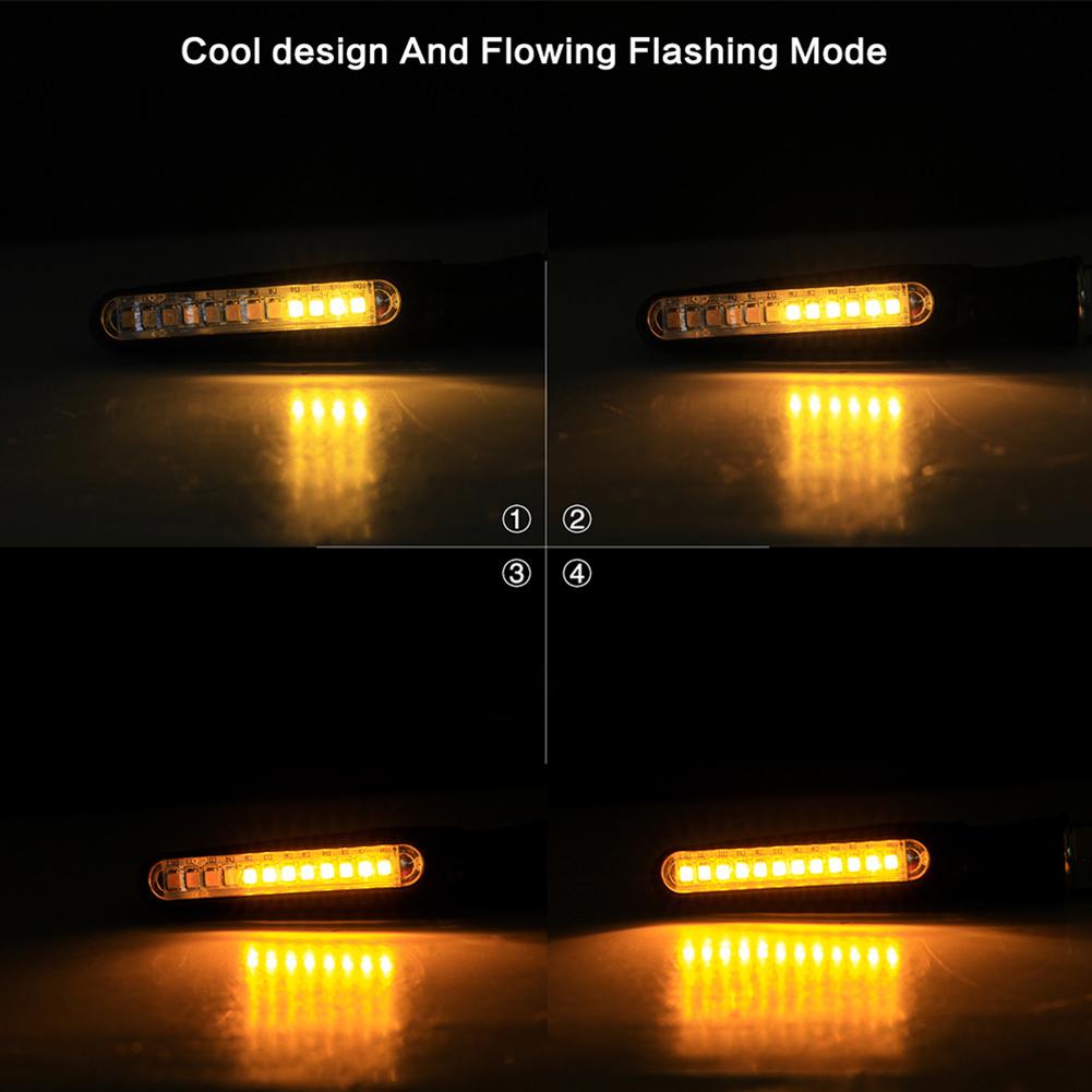 2PCS ไฟเลี้ยว LED สากลสำหรับรถ - Sos Light Strobe บทวิจารณ์และราคา
