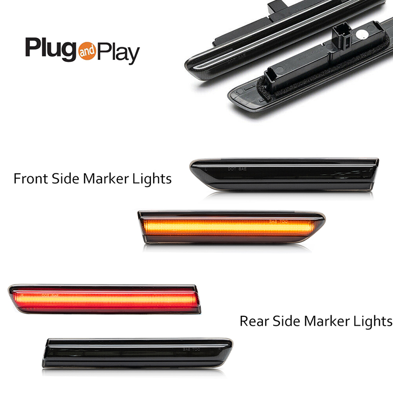 ไฟเลี้ยวข้างกันชนรถยนต์แบบ LED - Signal Flare Kit บทวิจารณ์และราคา
