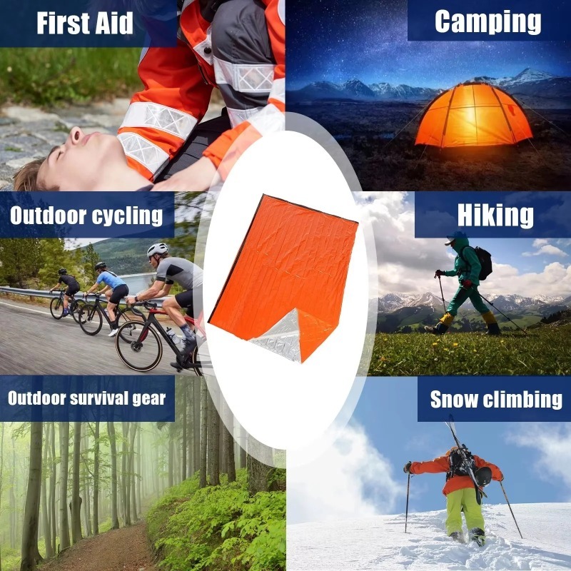 ถุงนอนฉุกเฉินแบบพกพา กันน้ำ สำ - Bivy Bag Emergency บทวิจารณ์และราคา
