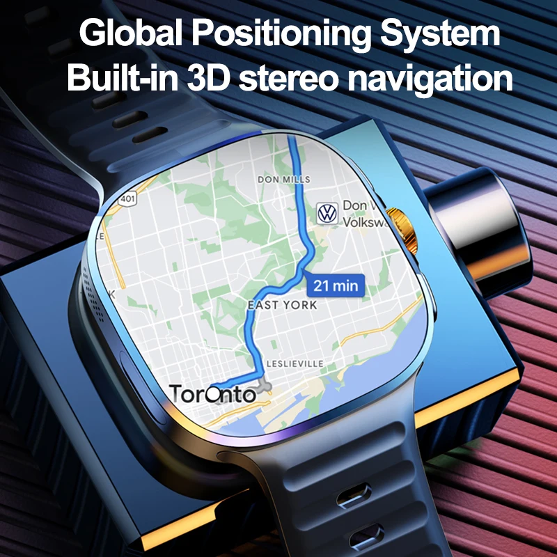 สมาร์ทวอทช์หน้าจอใหญ่รุ่นใหม่  - Compass Lensatic บทวิจารณ์และราคา