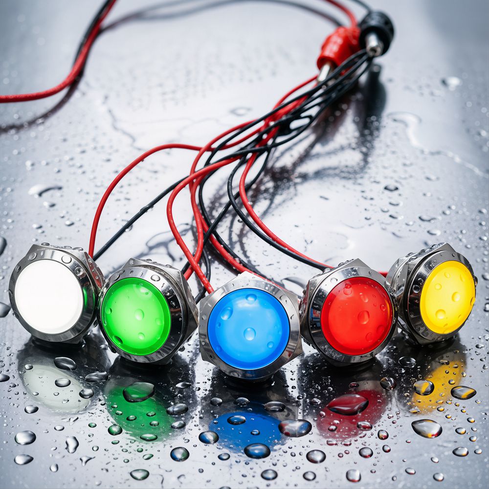 ไฟ LED แสดงสถานะแบบโลหะ ขนาด 1 - Signal Panel Orange บทวิจารณ์และราคา