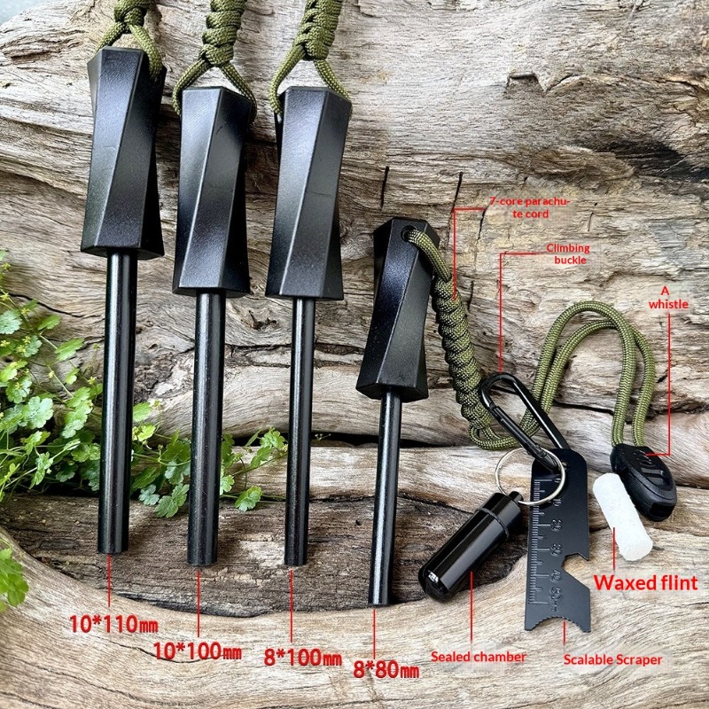 ชุดจุดไฟฉุกเฉินแบบพกพาของ Bear - Magnesium Fire Starter บทวิจารณ์และราคา