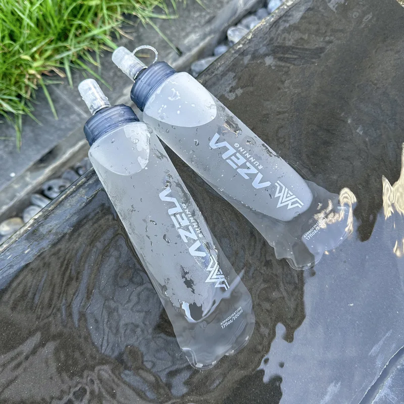 250ml 500ml ขวดน้ําพับขวดน้ําก - Water Bag Collapsible บทวิจารณ์และราคา