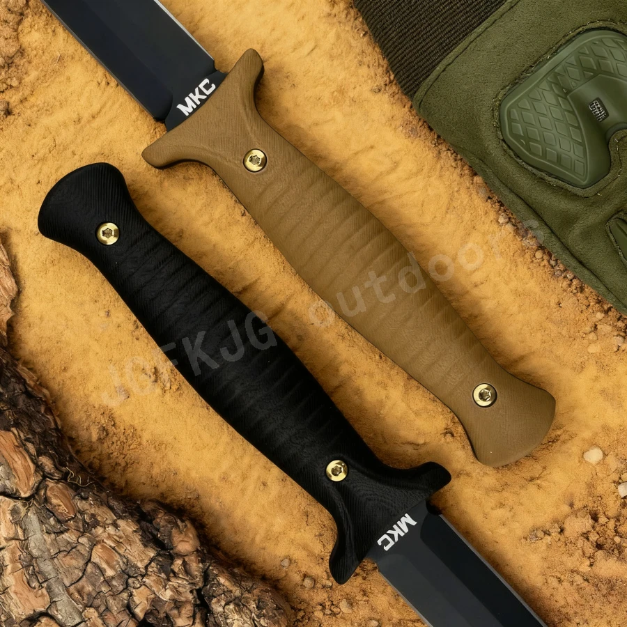 มีดใบตาย MKC V24 ความแข็งสูง ท - Bushcraft Knife Fixed บทวิจารณ์และราคา