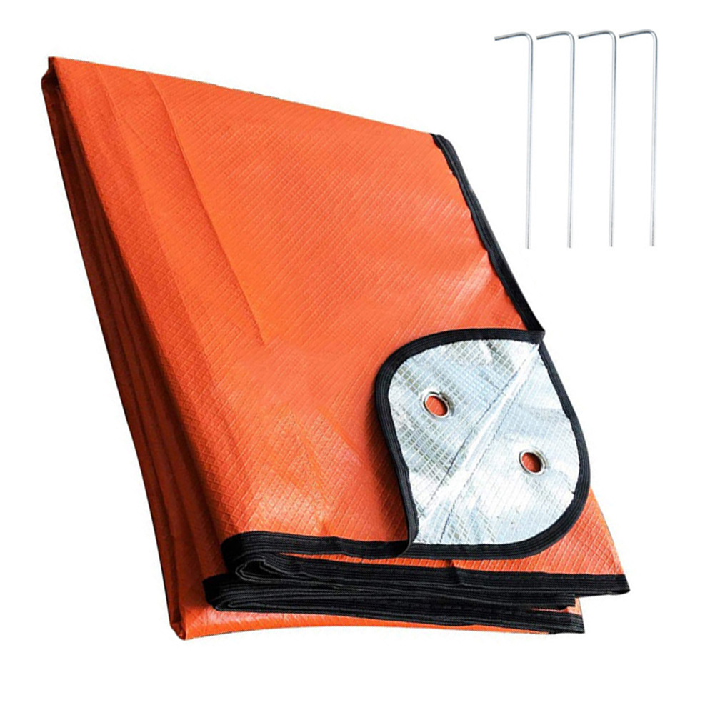 ผ้าห่มฉุกเฉินสำหรับตั้งแคมป์กล - Survival Blanket Reflective บทวิจารณ์และราคา
