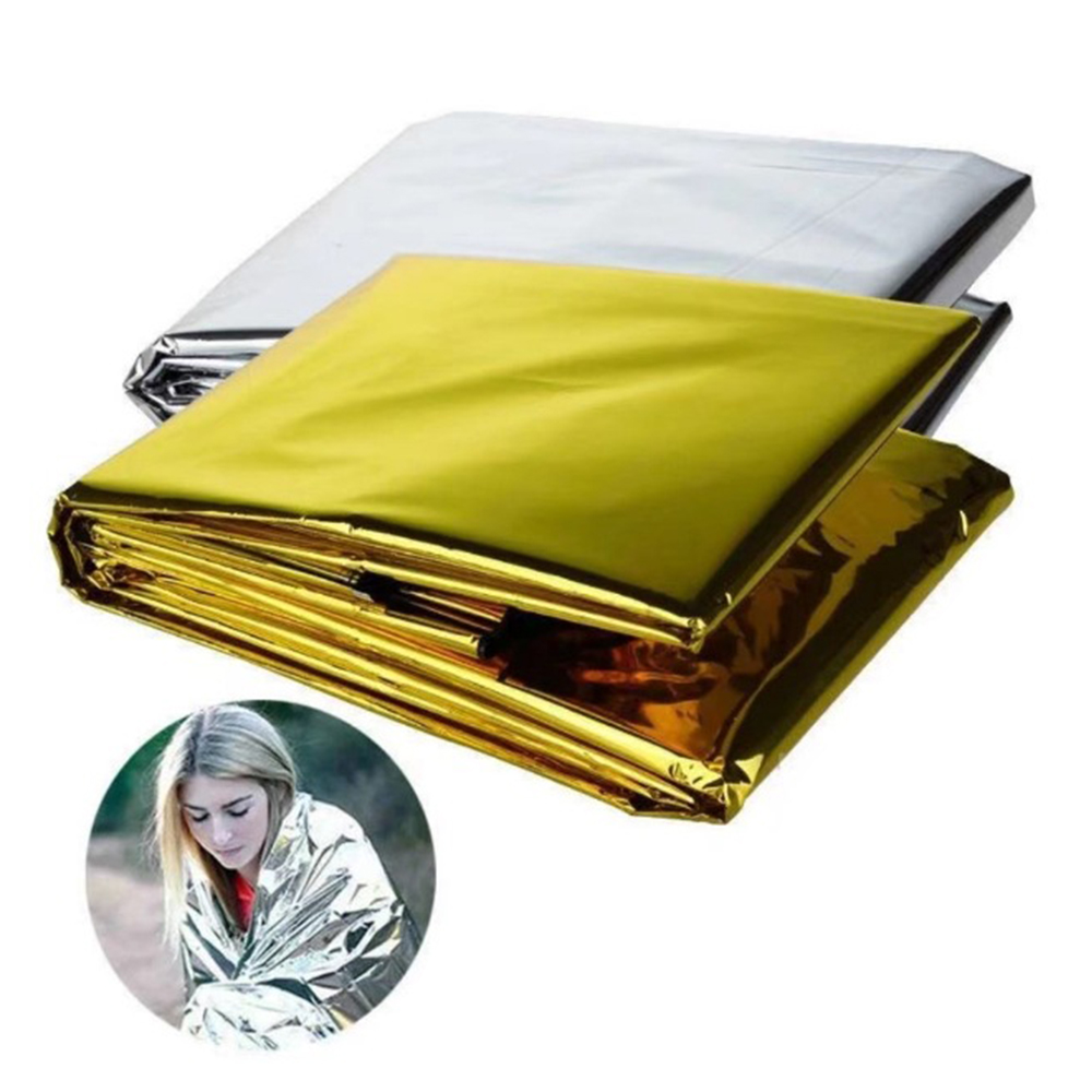 Mylar ฟอยล์ผ้าห่มการอยู่รอดฉุก - Survival Blanket Reflective บทวิจารณ์และราคา