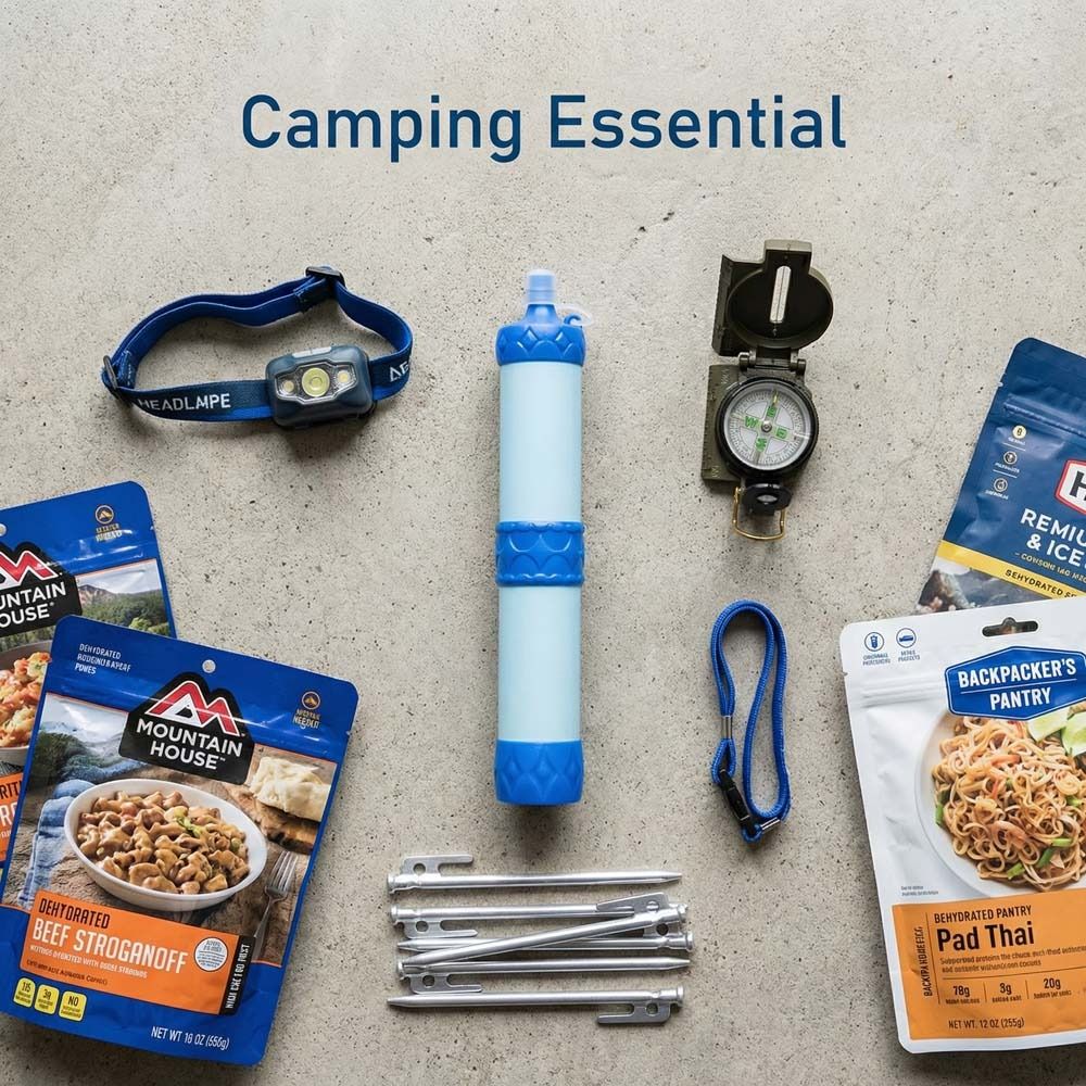 หลอดกรองน้ำขนาดเล็กแบบพกพา สำห - Water Purification Straw บทวิจารณ์และราคา