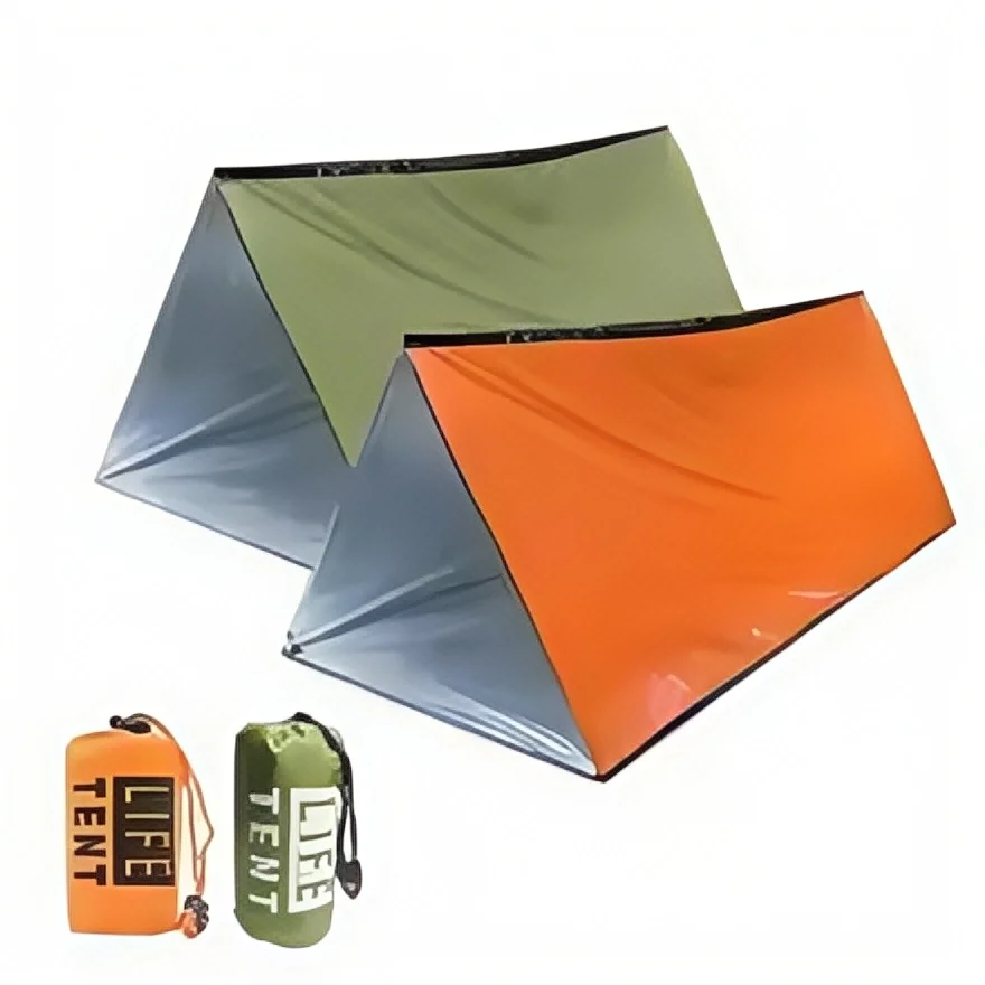 ที่พักฉุกเฉินสำหรับ 2 คน - เต็ - Emergency Mylar Tent บทวิจารณ์และราคา