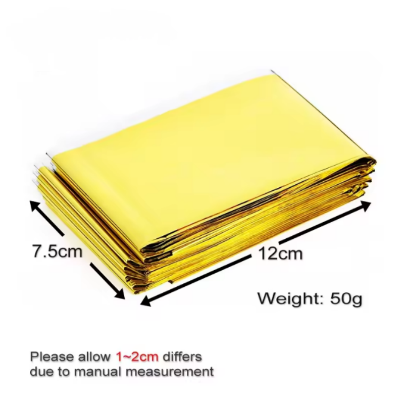 ผ้าห่มฉุกเฉินกันลมกันน้ำแบบหลา - Survival Blanket Reflective บทวิจารณ์และราคา