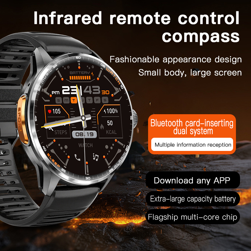 สมาร์ทวอทช์ 5G/4G รองรับทุกเคร - Compass Lensatic บทวิจารณ์และราคา