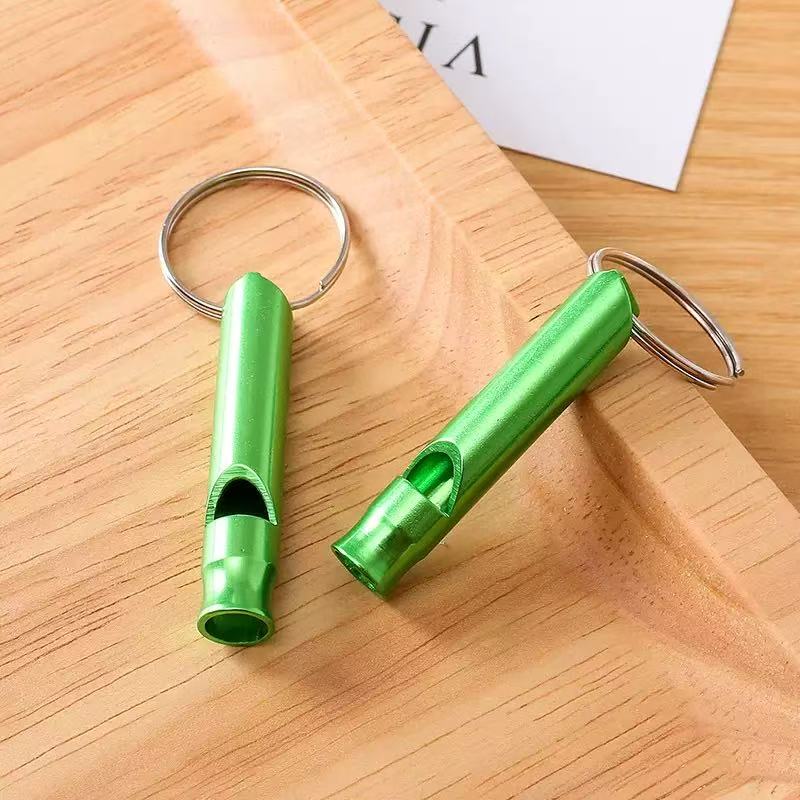 1/2 ชิ้น สีสุ่ม แบบรูเดียว/สอง - Emergency Whistle Loud บทวิจารณ์และราคา