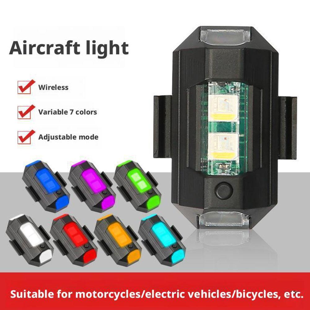 2 ชิ้น Mini LED Strobe ไฟตกแต่ - Sos Light Strobe บทวิจารณ์และราคา
