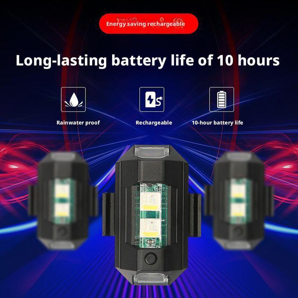 2 ชิ้น Mini LED Strobe ไฟตกแต่ - Sos Light Strobe บทวิจารณ์และราคา