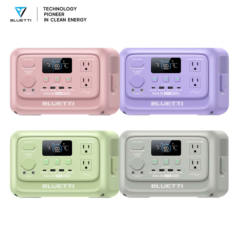 【รุ่นใหม่】BLUETTI Elite 30 V2  - Solar Emergency Charger บทวิจารณ์และราคา