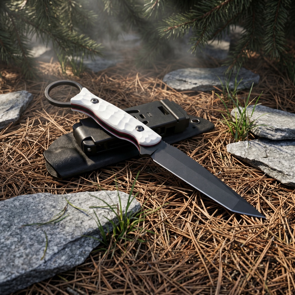มีดพับน้ำหนักเบาสำหรับตั้งแคมป - Bushcraft Knife Fixed บทวิจารณ์และราคา