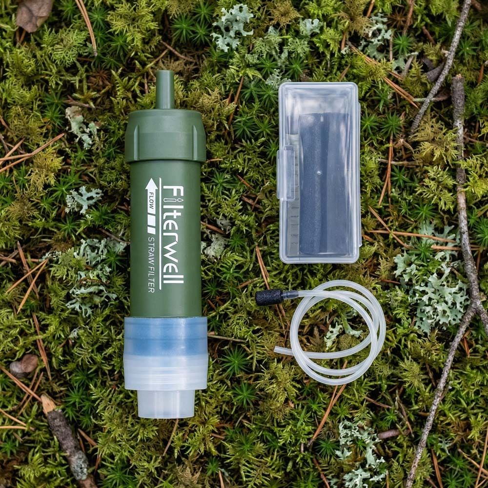 หลอดกรองน้ำขนาดเล็ก มินิ สำหรั - Water Purification Straw บทวิจารณ์และราคา