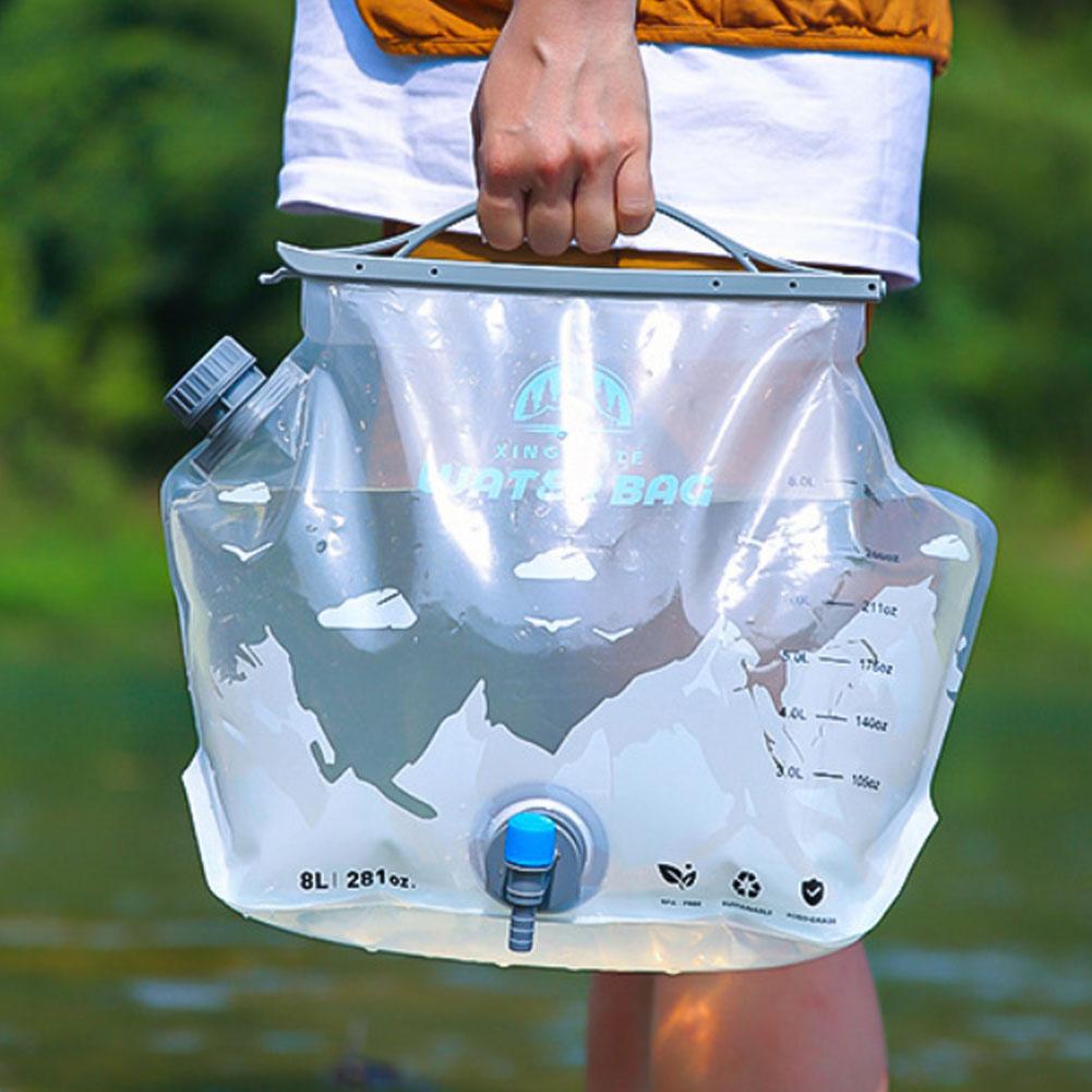 ถังเก็บน้ำพับได้ขนาดใหญ่ 8 ลิต - Water Bag Collapsible บทวิจารณ์และราคา