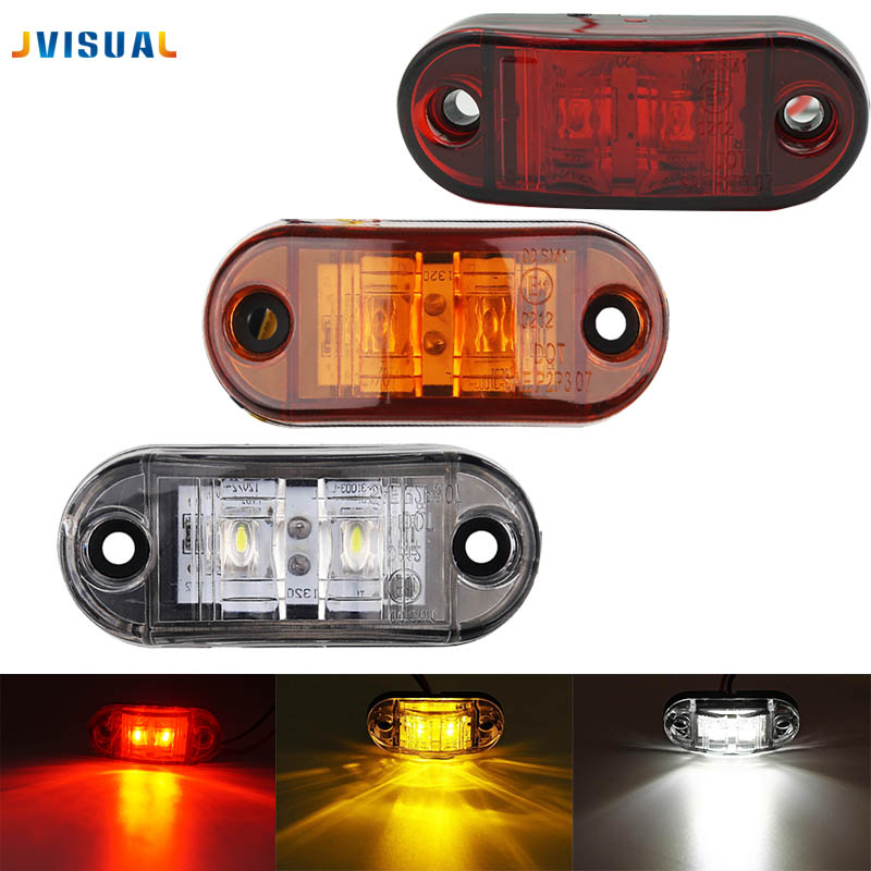 10PCS ไฟเตือน LEDs ไดโอดรถพ่วง - Signal Panel Orange บทวิจารณ์และราคา