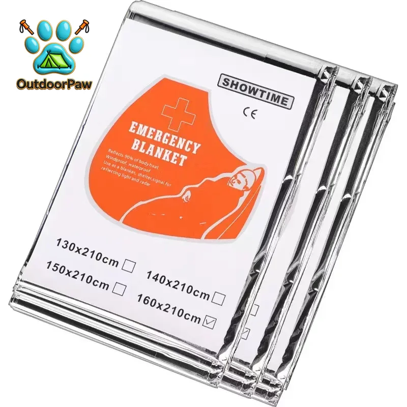 ผ้าห่มสะท้อนความร้อนฉุกเฉิน 16 - Survival Blanket Reflective บทวิจารณ์และราคา