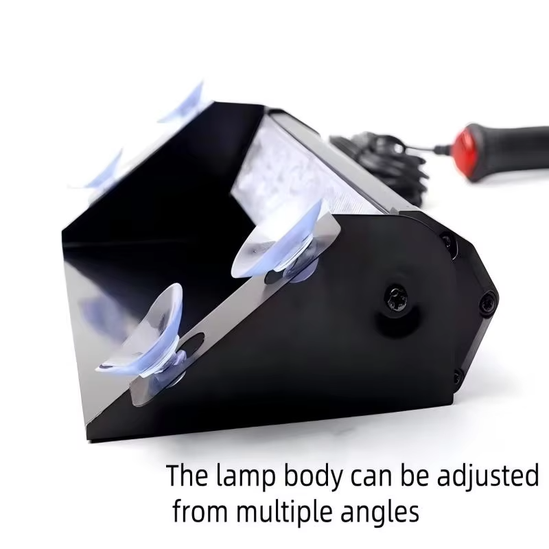 ไฟสัญญาณเตือนกระพริบ 8 LED สำห - Sos Light Strobe บทวิจารณ์และราคา