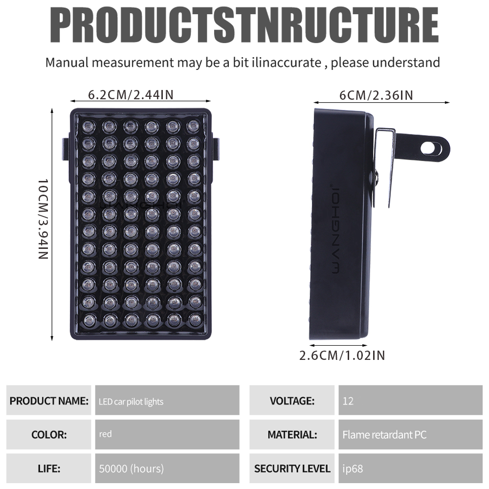 F1 ไฟเบรคด้านหลังรถยนต์ไฟท้าย  - Sos Light Strobe บทวิจารณ์และราคา