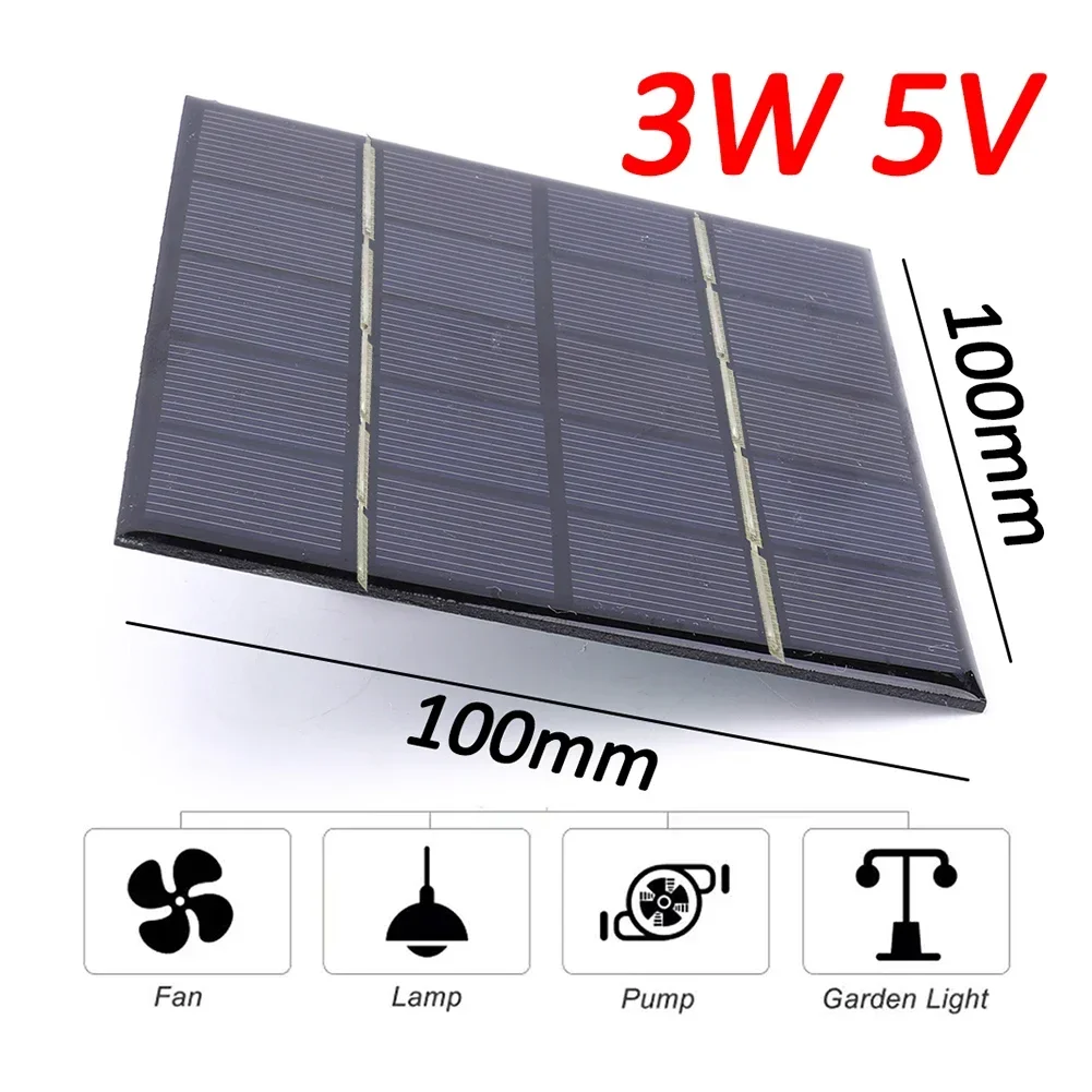 แผงพลังงานแสงอาทิตย์ 3W 5V คณะ - Solar Emergency Charger บทวิจารณ์และราคา