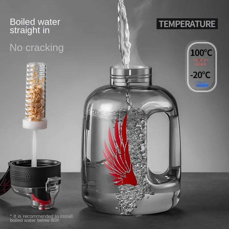 ขนาดใหญ่ความจุ 4L 5L ขวดพลาสติ - Water Purification Straw บทวิจารณ์และราคา